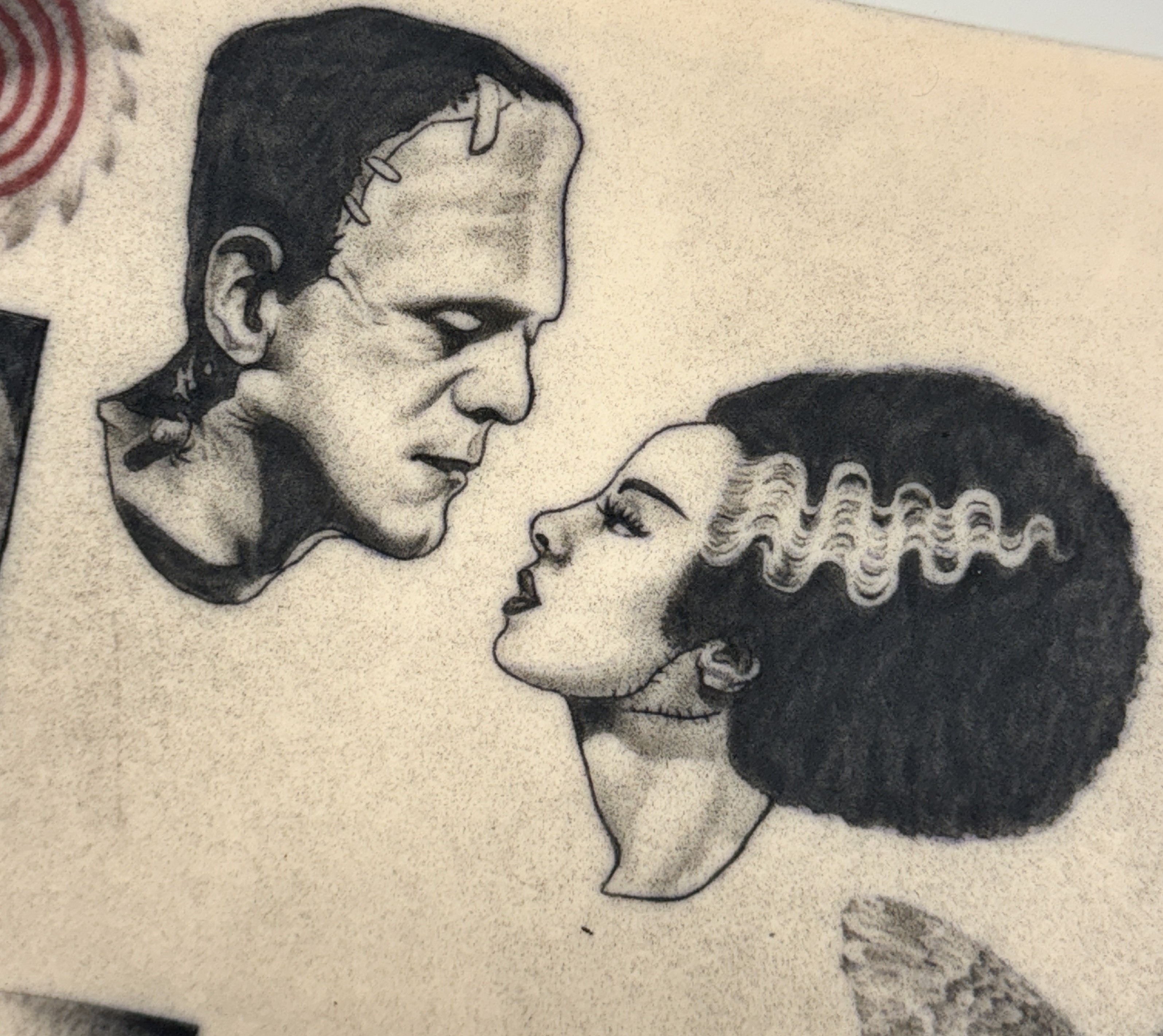 Frankenstein characters.
