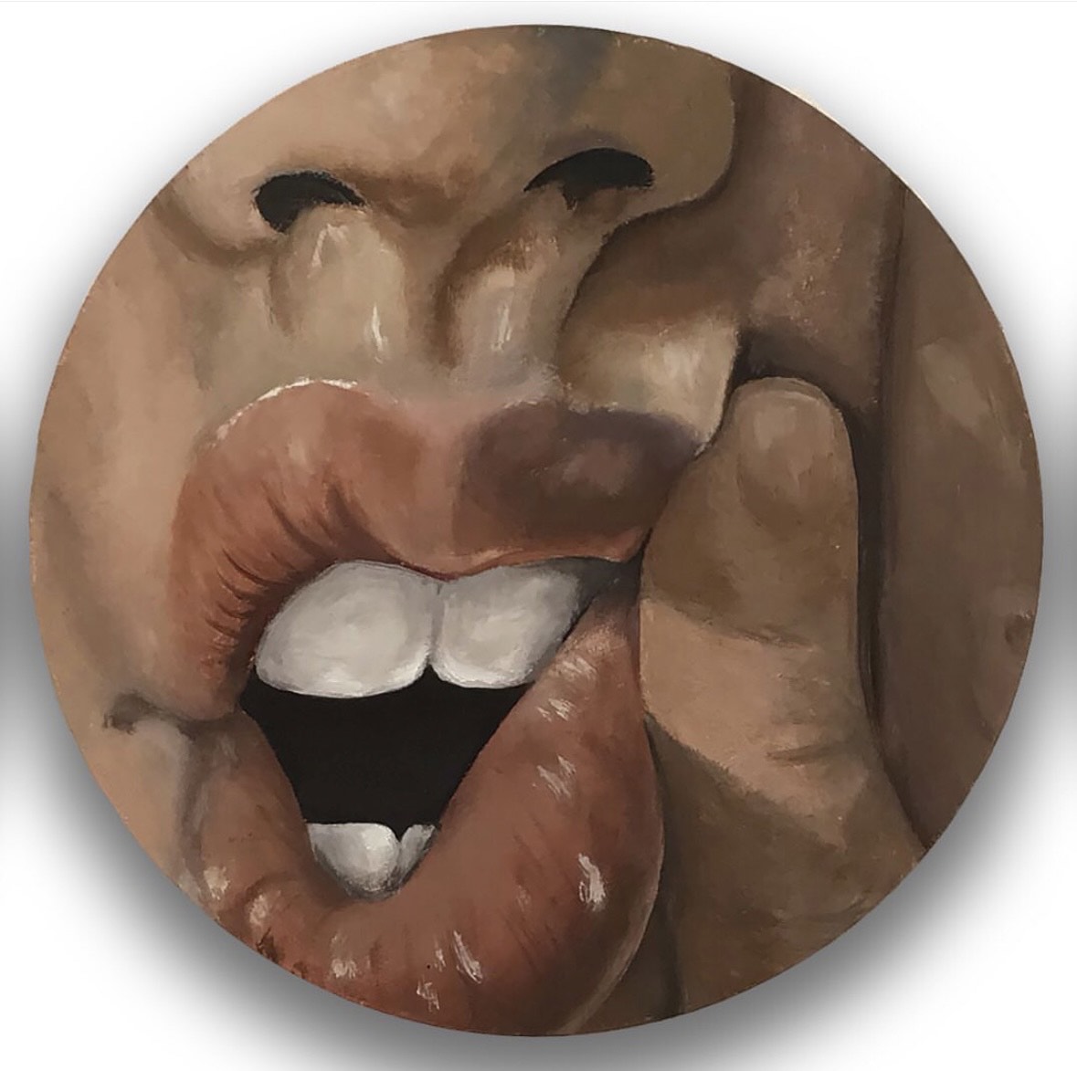 Squashed mouth